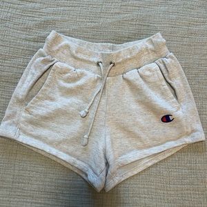 Champion Reverse Weave Heathered Gray Shorts